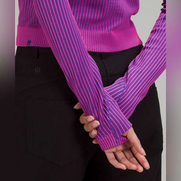 Lululemon Rest Less Cropped Half Zip - Picture 3 of 9